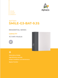 AlphaESS Battery G3 Datasheet